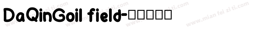 DaQinGoil field字体转换